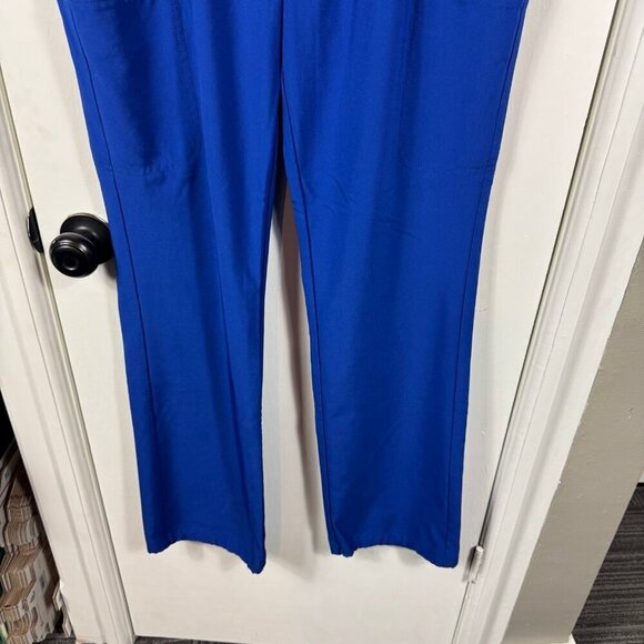 Carhartt royal blue cargo scrub pants size medium tall yoga pants style - Picture 3 of 6